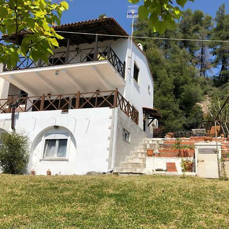 Villa Unique Sea View House Kalandra Esterno foto